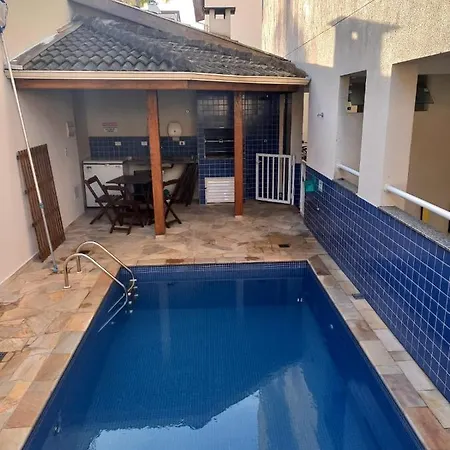 Apt 2 Suites Com Ar Condicionado E Piscina Ubatuba Exterior photo